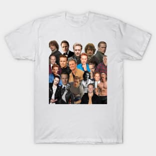 sam heughan photo collage T-Shirt